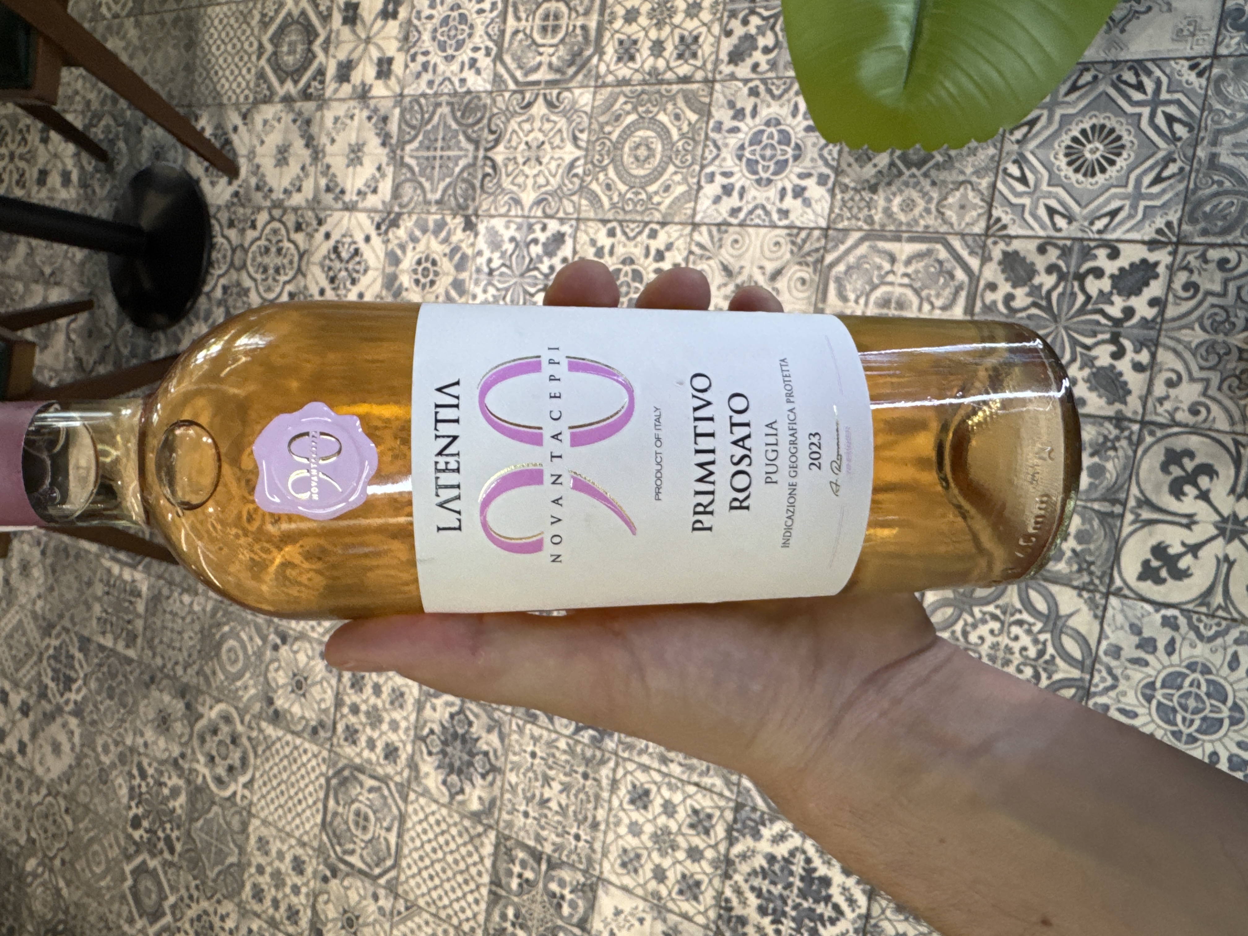 Novantaceppi Primitivo Rosato